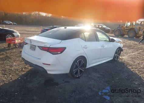 2020 Nissan Sentra Sr Xtronic Cvt из США, поврежденный, VIN 3N1AB8DV0LY213806